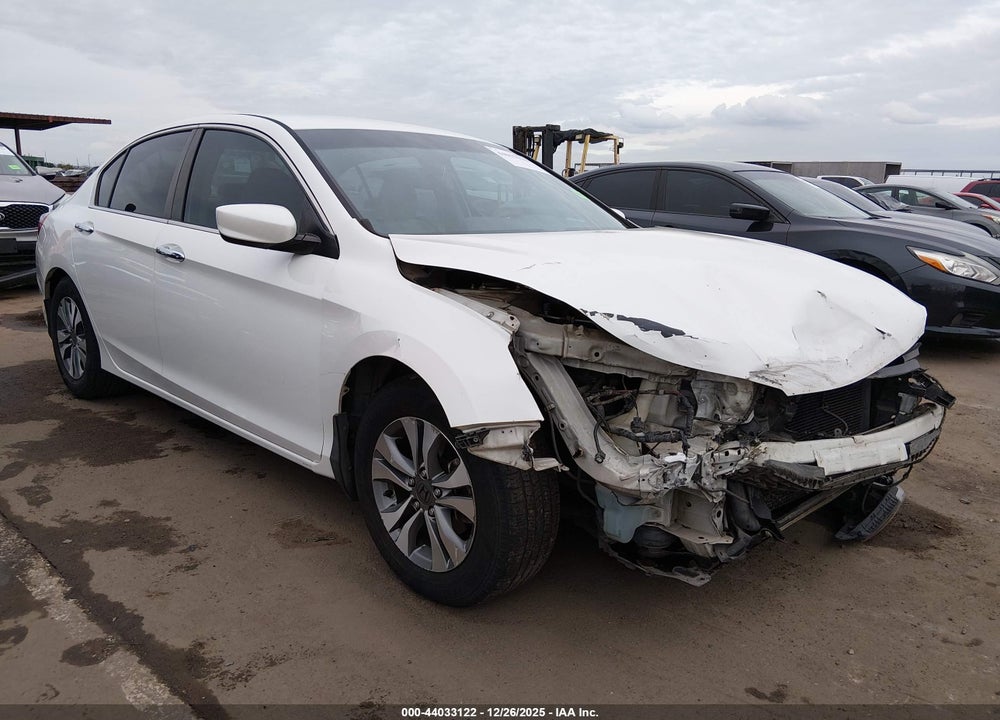 2013 HONDA ACCORD LX VIN: 1HGCR2F36DA170204