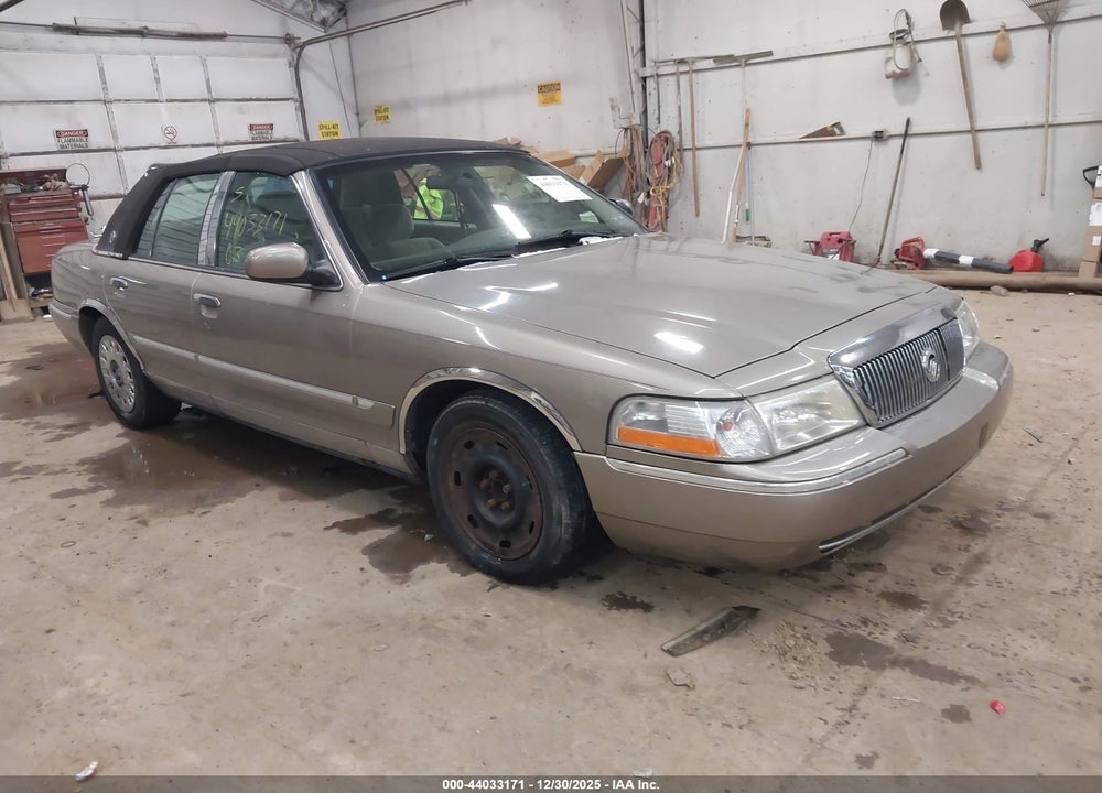 2003 MERCURY GRAND MARQUIS GS VIN: 2MEFM74W83X601604