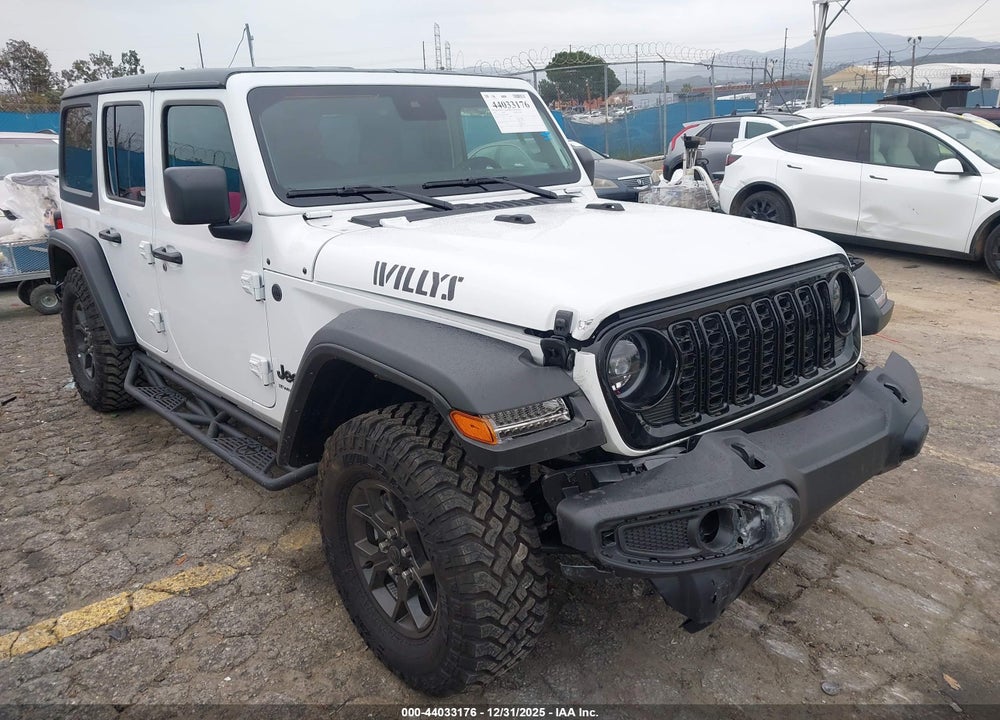 2025 JEEP WRANGLER 4-DOOR WILLYS 4X4 VIN: 1C4PJXDG0SW649468