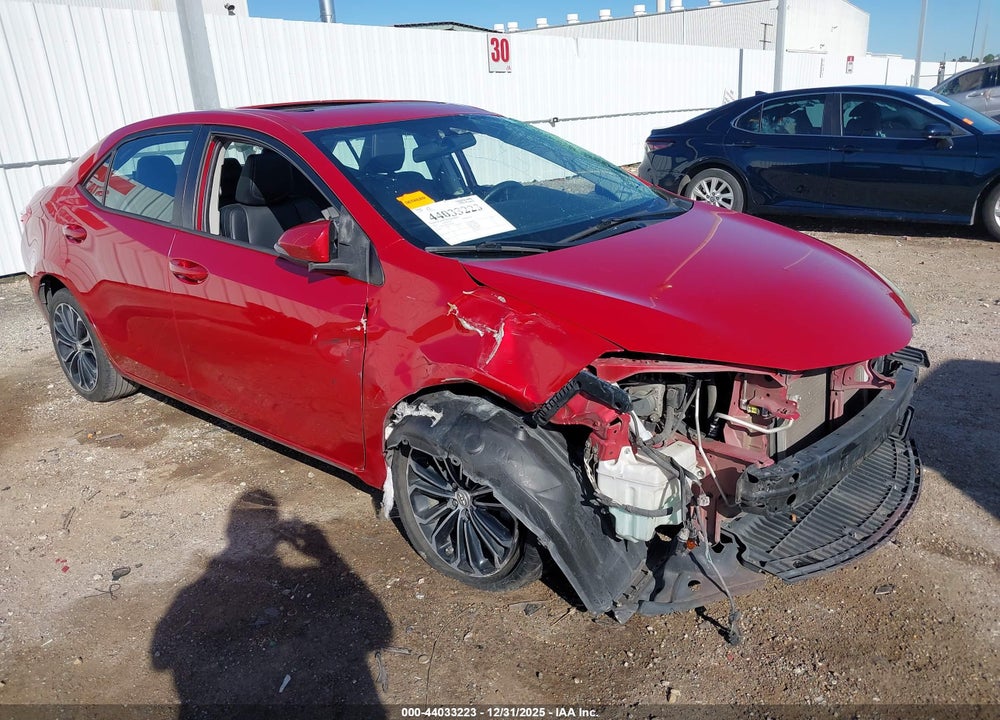 2015 TOYOTA COROLLA S PLUS VIN: 5YFBURHE7FP260296