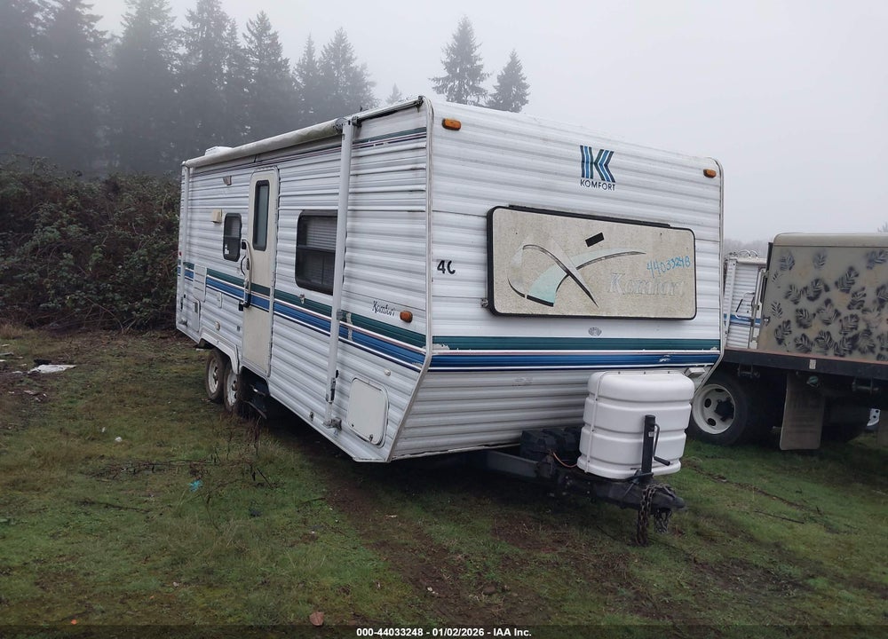 2001 TRAILER KOMFORT VIN: 1K52KTK2611025685