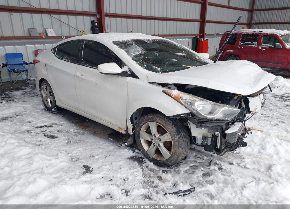 2012 HYUNDAI ELANTRA GLS VIN: 5NPDH4AE3CH108597