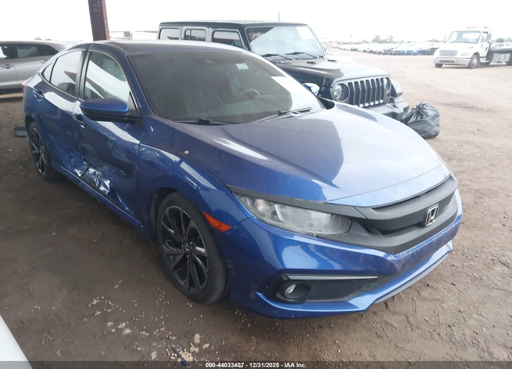 2019 HONDA CIVIC SPORT VIN: 2HGFC2F85KH602936