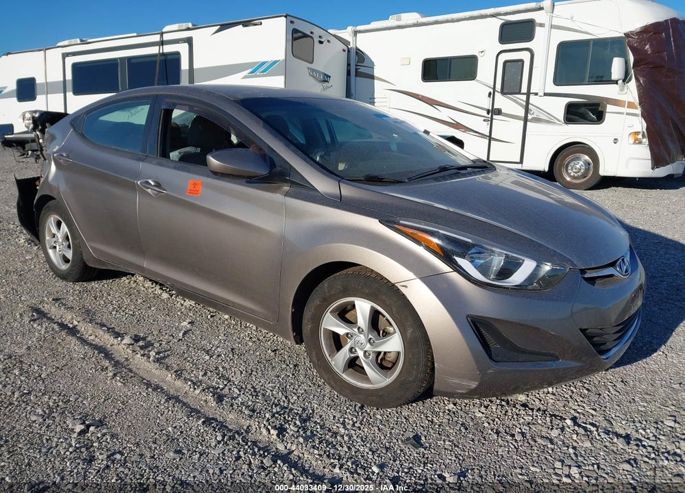 2014 HYUNDAI ELANTRA SE VIN: 5NPDH4AEXEH530594