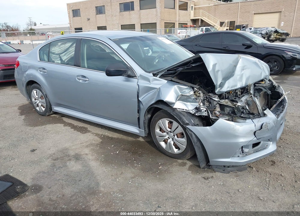 2013 SUBARU LEGACY 2.5I VIN: 4S3BMBA62D3049393