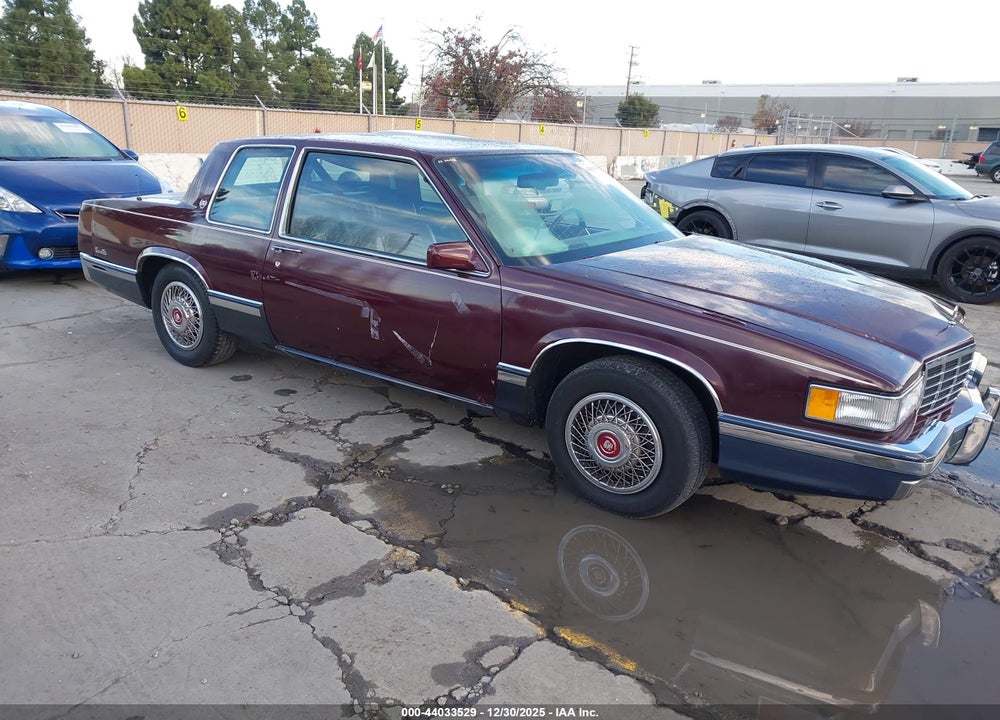 1991 CADILLAC DEVILLE VIN: 1G6CD13B0M4293484