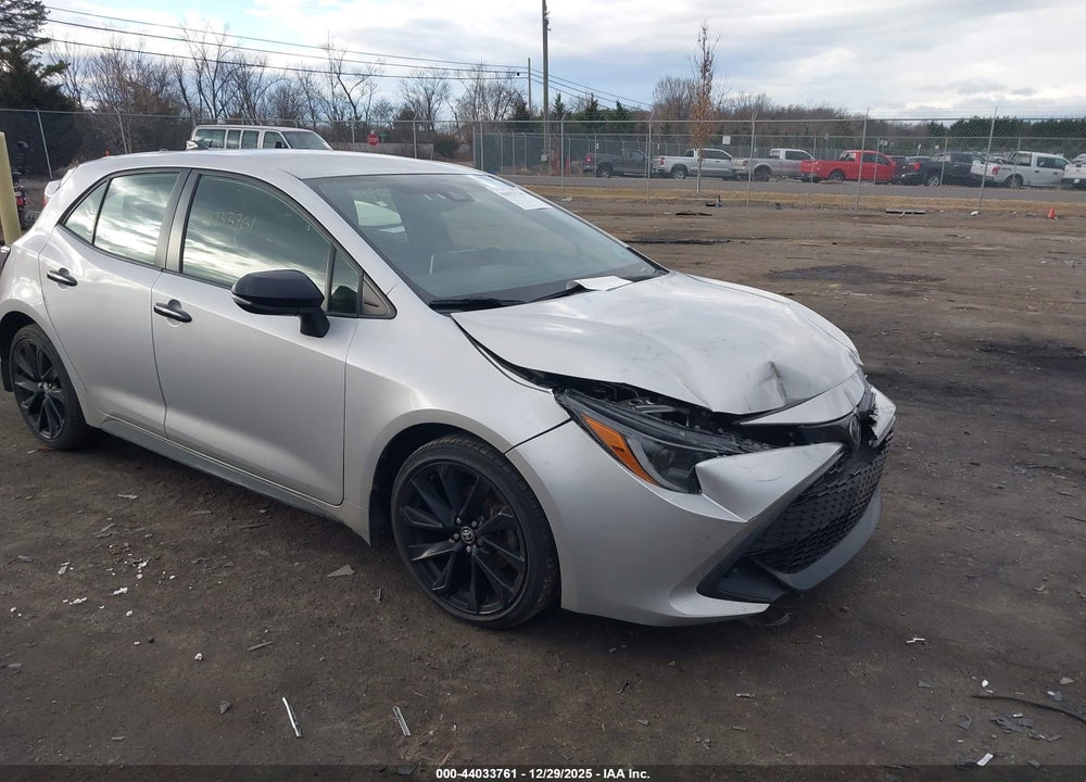 2022 TOYOTA COROLLA SE NIGHTSHADE EDITION VIN: JTND4MBE7N3177037