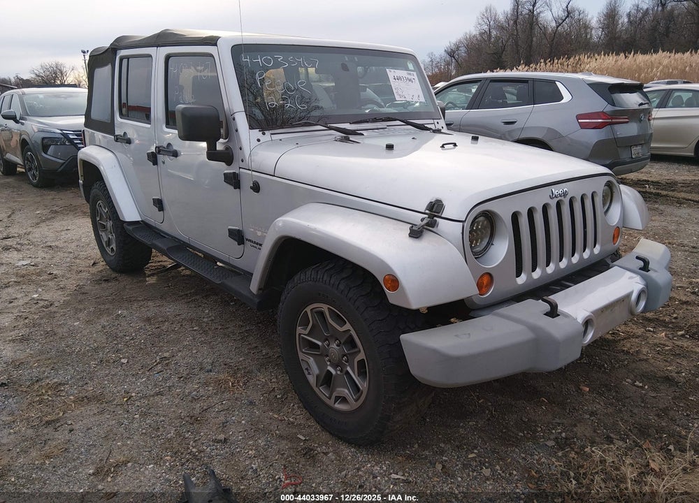 2008 JEEP WRANGLER UNLIMITED SAHARA VIN: 1J8GA59198L503582