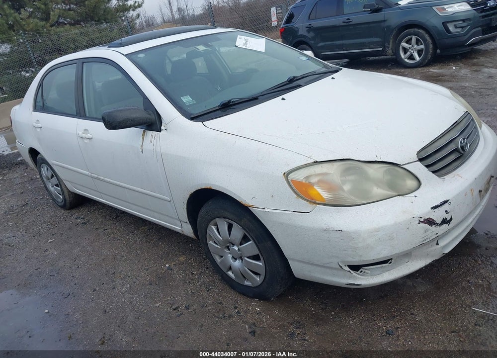2003 TOYOTA COROLLA LE VIN: 1NXBR32EX3Z115514