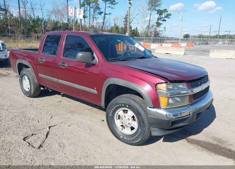 2008 CHEVROLET COLORADO LT VIN: 1GCDT13E188104127