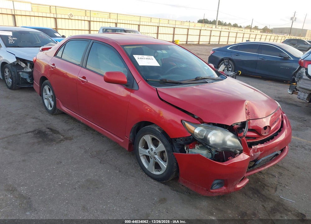 2011 TOYOTA COROLLA S VIN: 2T1BU4EEXBC604513