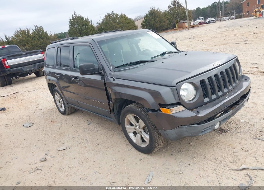2016 JEEP PATRIOT LATITUDE VIN: 1C4NJRFB0GD742076
