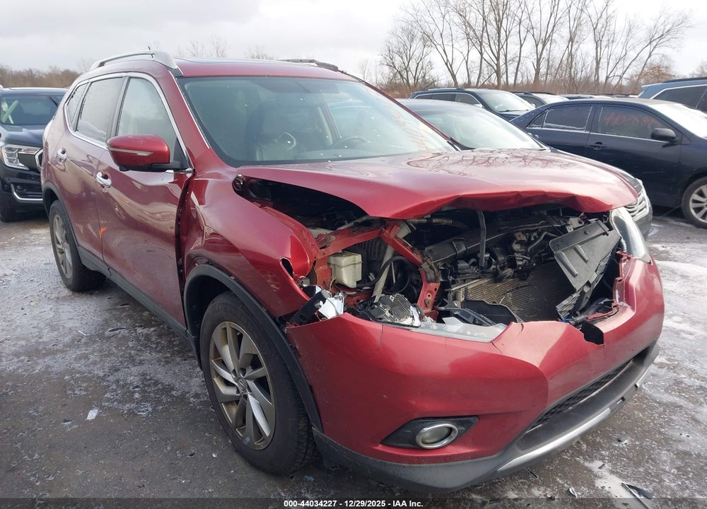 2015 NISSAN ROGUE SL VIN: 5N1AT2MV6FC770381