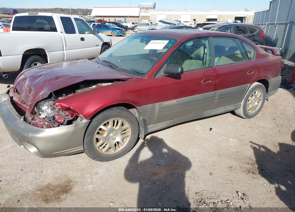 2003 SUBARU OUTBACK H6-3.0/H6-3.0 VDC VIN: 4S3BE896537209505