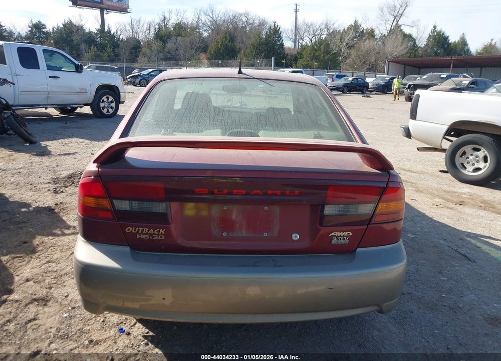 2003 SUBARU OUTBACK H6-3.0/H6-3.0 VDC VIN: 4S3BE896537209505