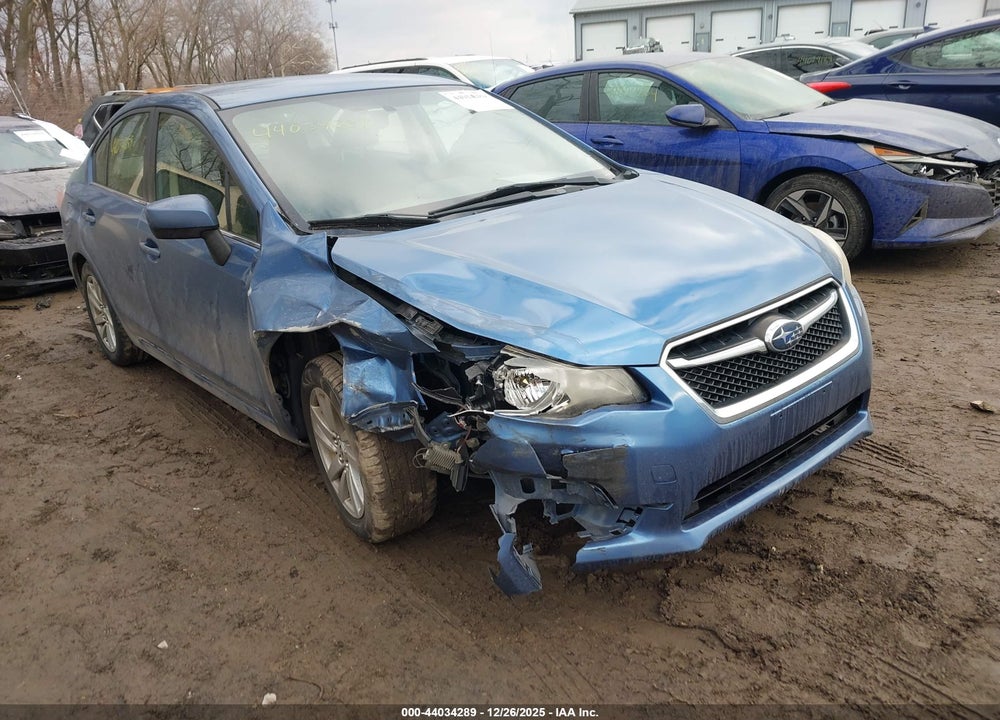2016 SUBARU IMPREZA 2.0I PREMIUM VIN: JF1GJAB67GH014790