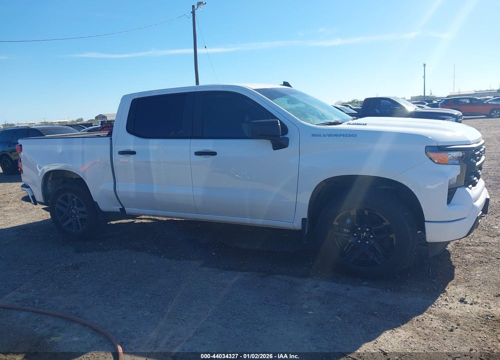 2025 CHEVROLET SILVERADO 1500 2WD  SHORT BED CUSTOM VIN: 1GCPABEK4SZ338713