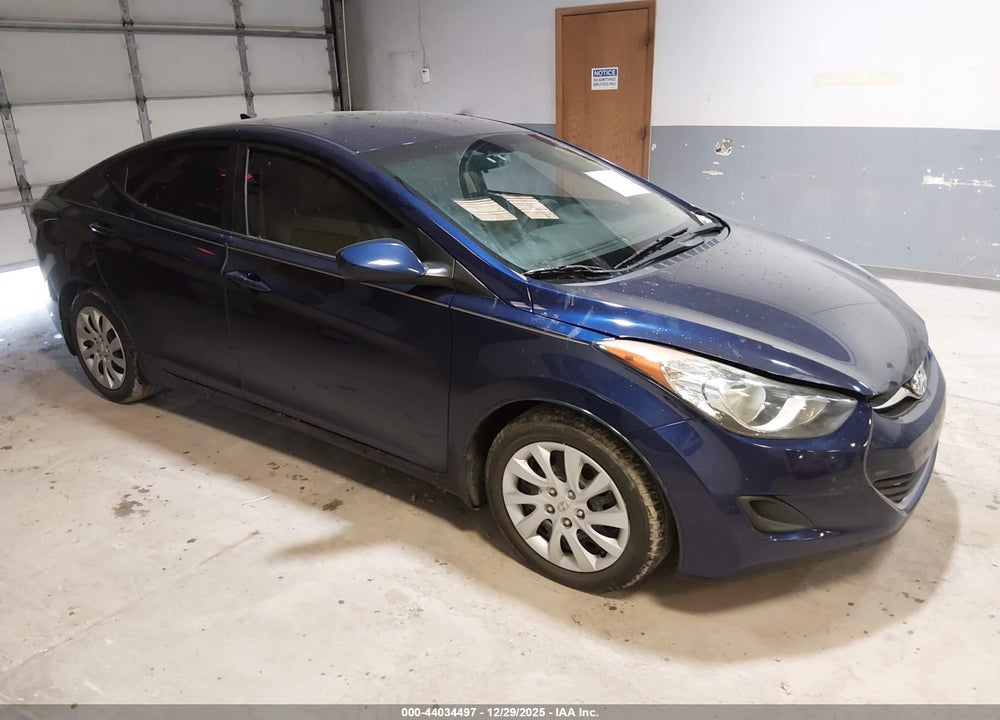 2013 HYUNDAI ELANTRA GLS/LIMITED VIN: 5NPDH4AEXDH173657