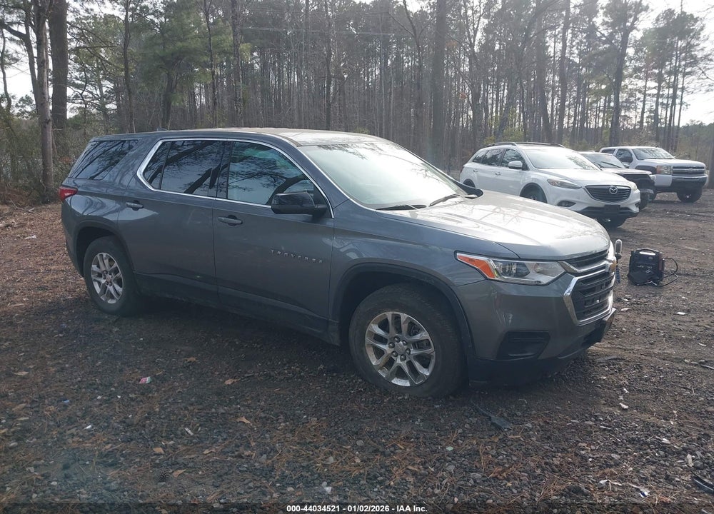 2021 CHEVROLET TRAVERSE FWD LS VIN: 1GNERFKW1MJ193282