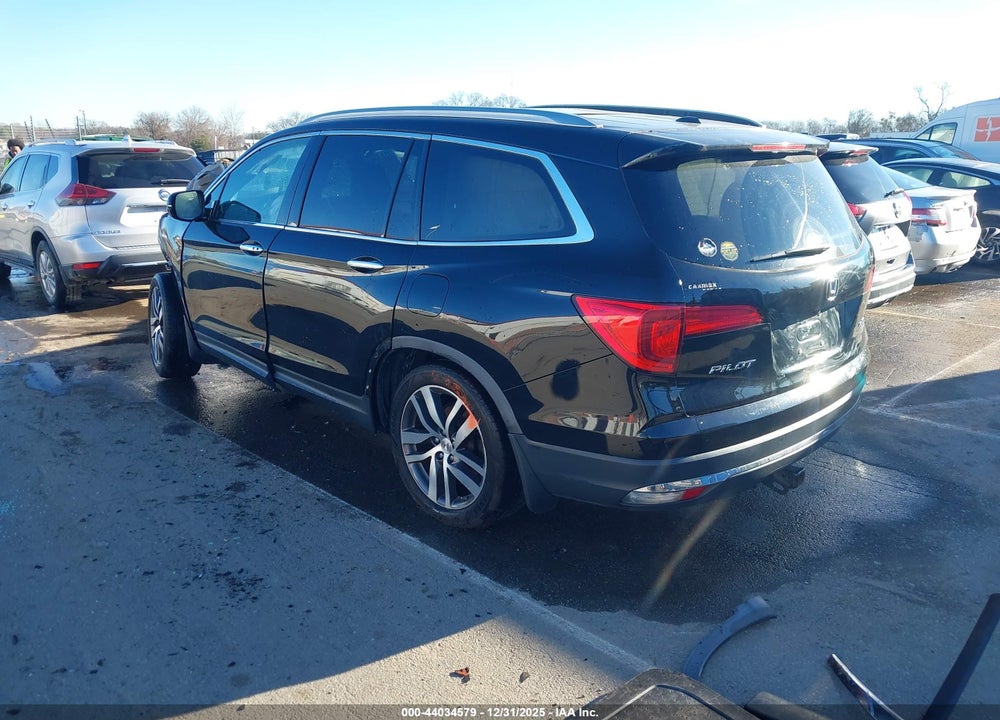 2017 HONDA PILOT ELITE VIN: 5FNYF6H00HB007214
