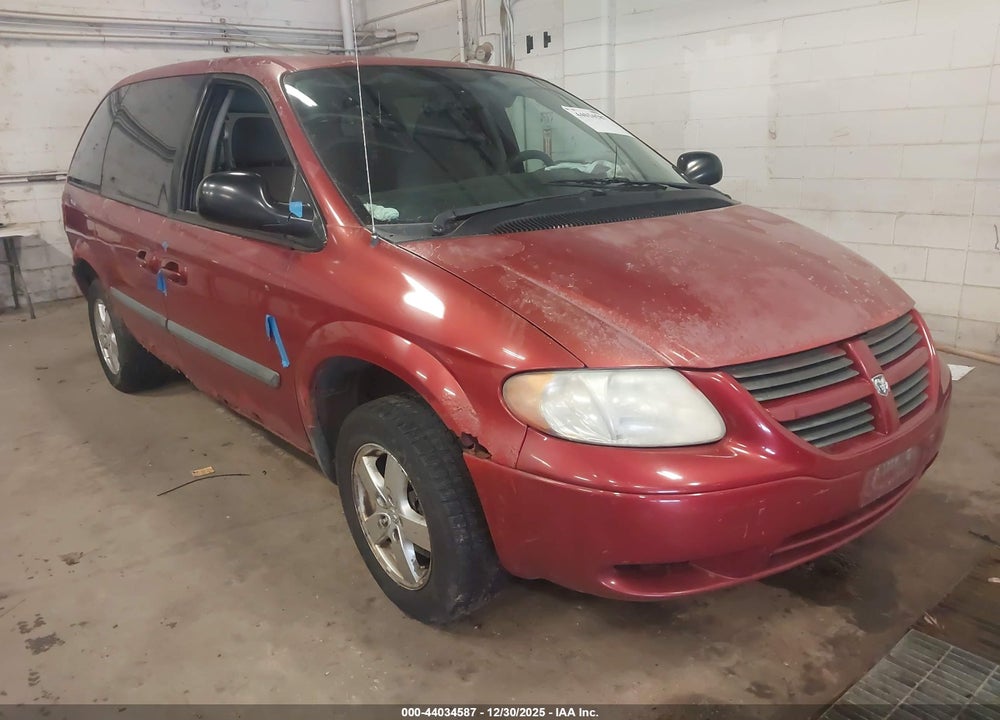 2007 DODGE CARAVAN SXT VIN: 1D4GP45R07B100061