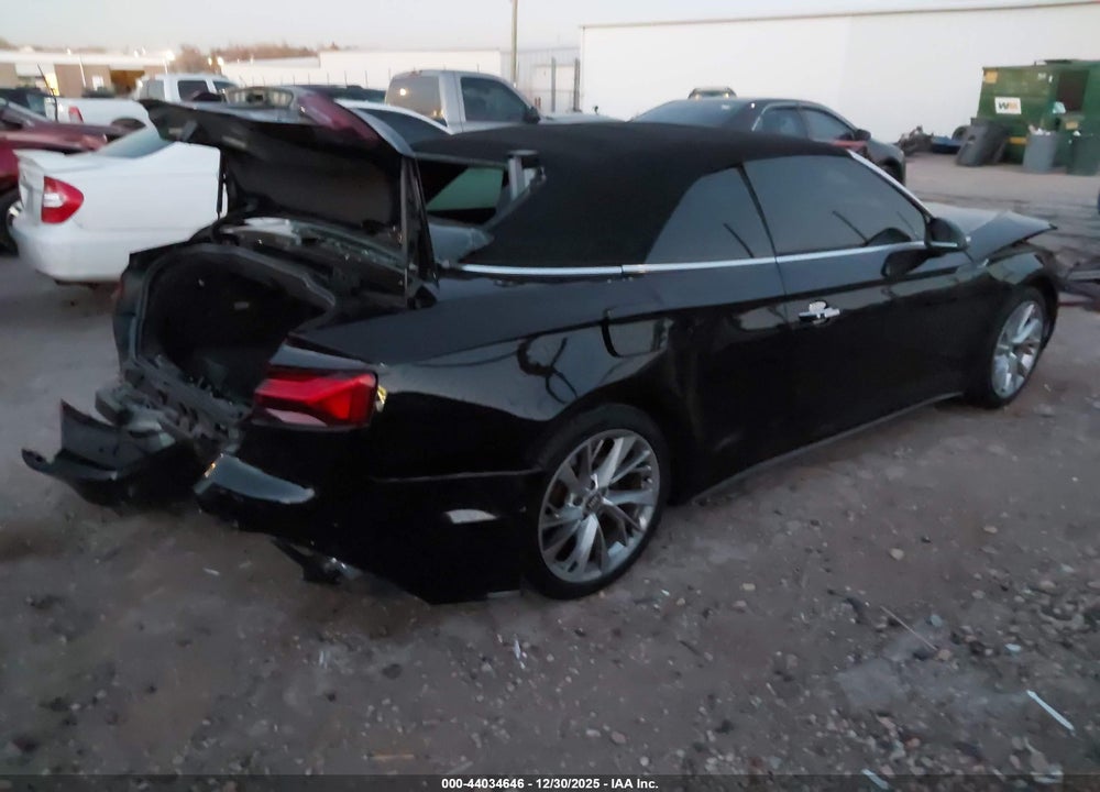 2020 AUDI A5 CABRIOLET PRESTIGE 45 TFSI QUATTRO S TRONIC VIN: WAUYNGF59LN003905