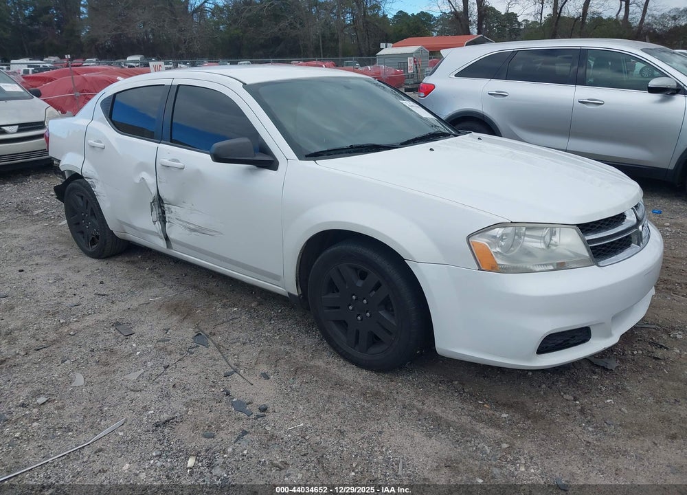 2013 DODGE AVENGER SE VIN: 1C3CDZAB9DN646463