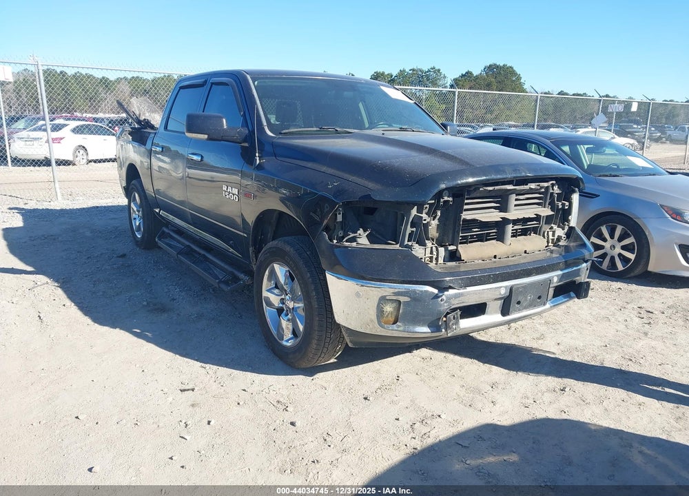 2016 RAM 1500 BIG HORN VIN: 1C6RR7LM5GS338231