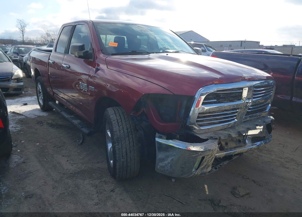 2015 RAM 1500 BIG HORN VIN: 1C6RR7GTXFS588743
