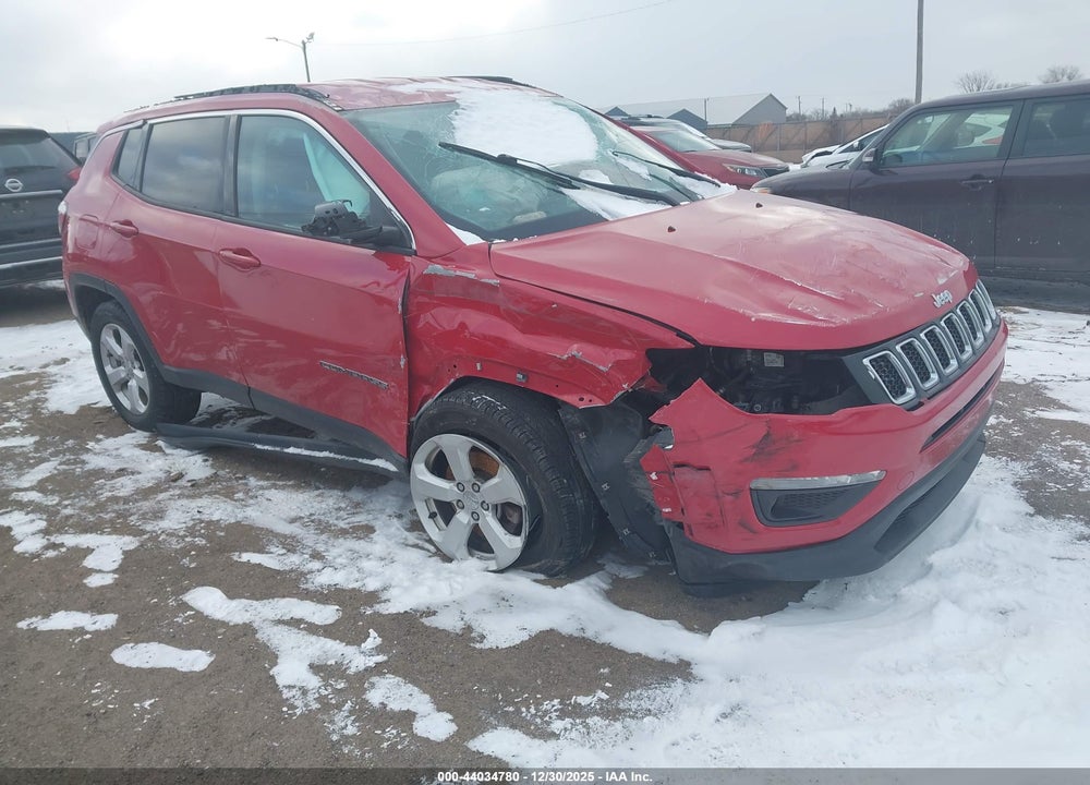 2018 JEEP COMPASS LATITUDE 4X4 VIN: 3C4NJDBB2JT456062
