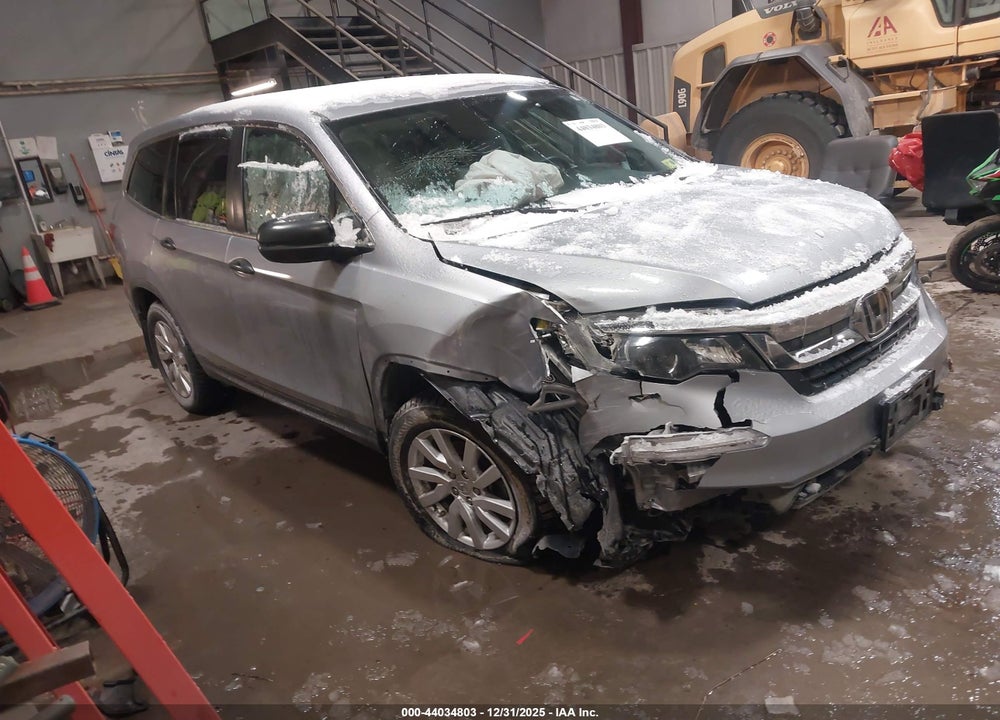 2020 HONDA PILOT AWD LX VIN: 5FNYF6H19LB028581