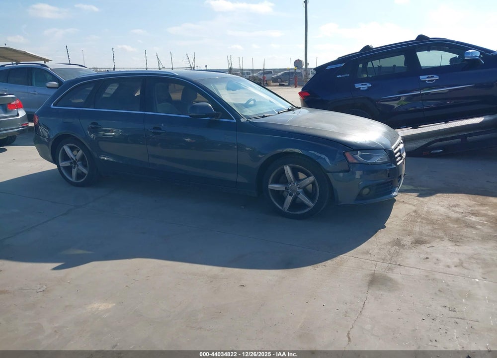2009 AUDI A4 2.0T AVANT VIN: WAUXF78K89A211947