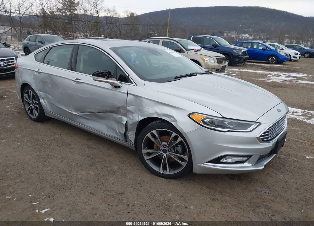 2017 FORD FUSION TITANIUM VIN: 3FA6P0K99HR173986