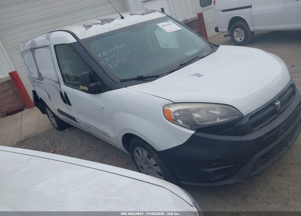 2015 RAM PROMASTER CITY TRADESMAN VIN: ZFBERFAT1F6A00981