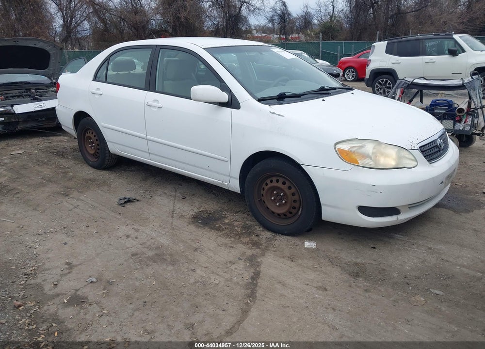 2006 TOYOTA COROLLA LE VIN: 2T1BR32E56C591644