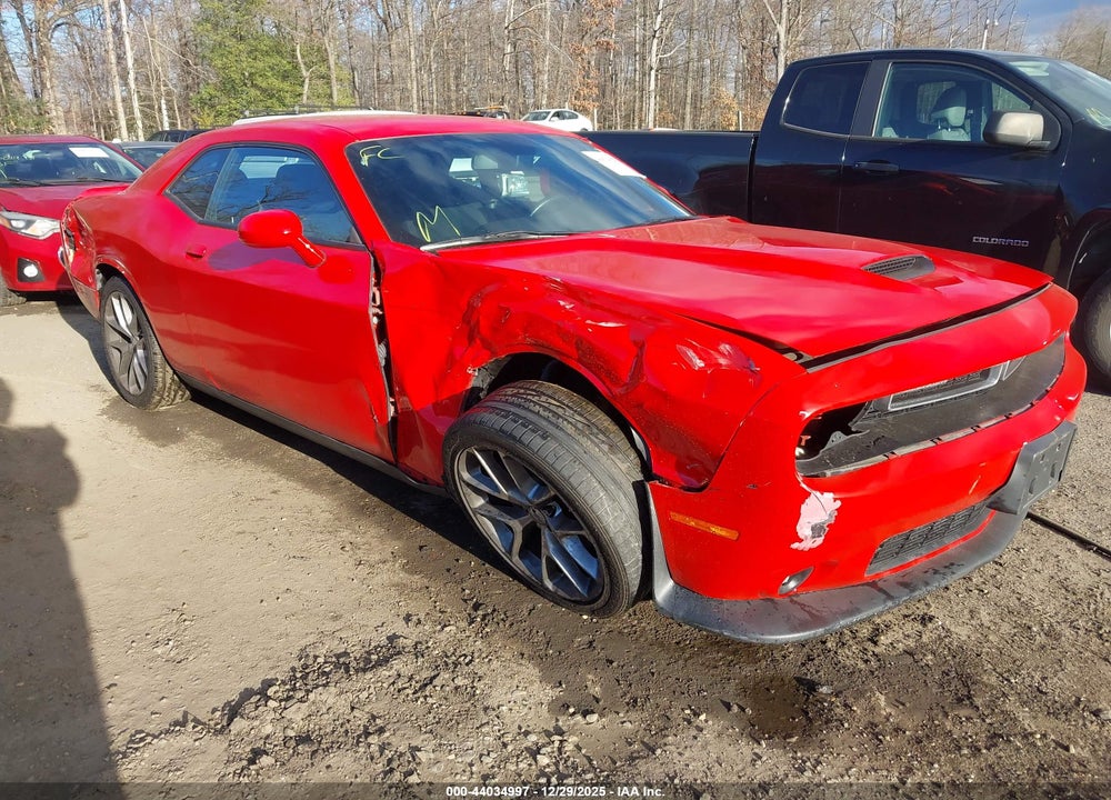 2022 DODGE CHALLENGER GT VIN: 2C3CDZJG6NH249587