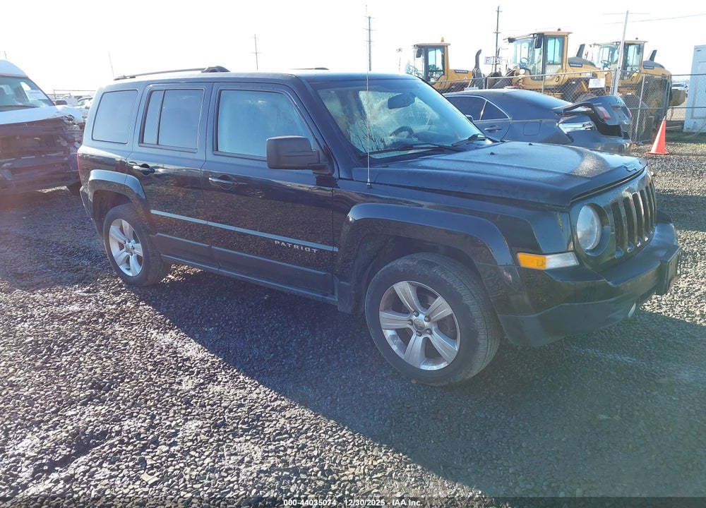 2014 JEEP PATRIOT LATITUDE VIN: 1C4NJPFA8ED630828