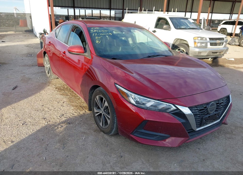 2021 NISSAN SENTRA SV XTRONIC CVT VIN: 3N1AB8CV2MY221800
