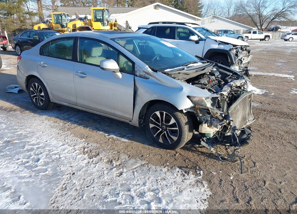 2013 HONDA CIVIC EX VIN: 19XFB2F89DE023965