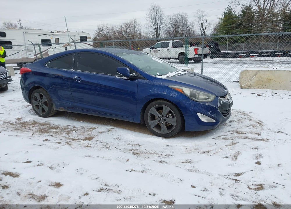 2013 HYUNDAI ELANTRA SE VIN: KMHDH6AE8DU006629