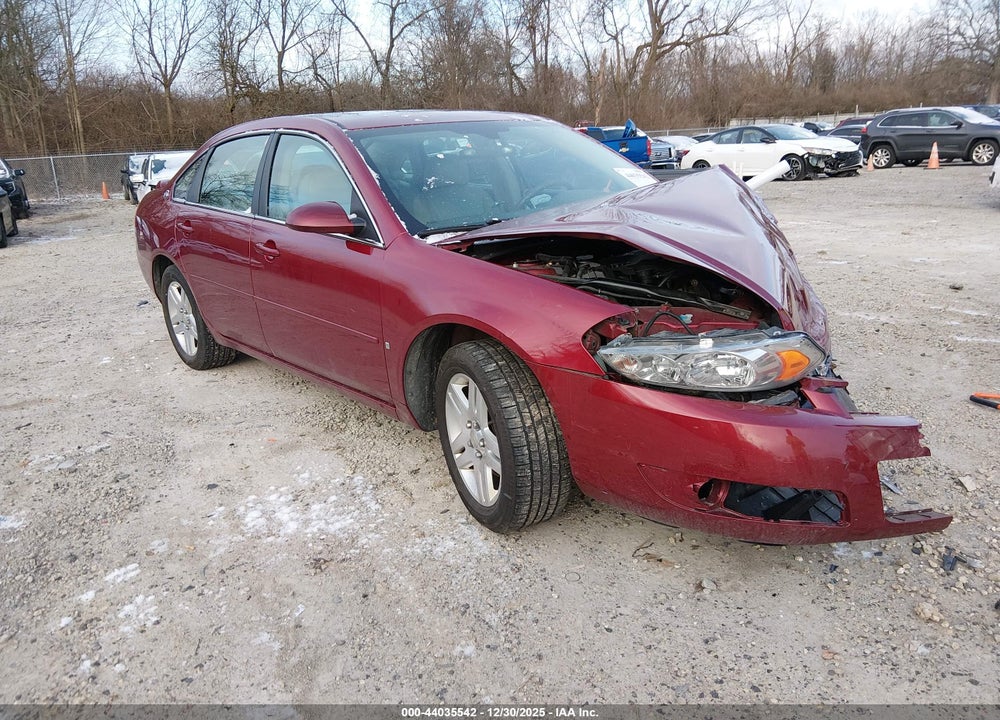 2008 CHEVROLET IMPALA LT VIN: 2G1WC583089277772