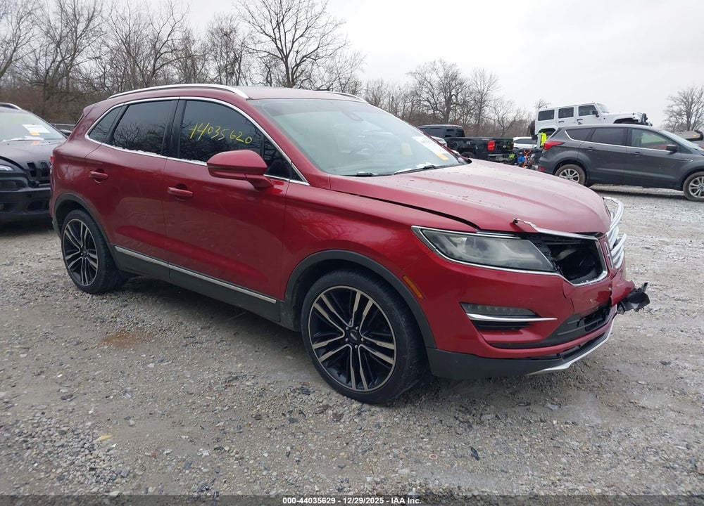 2017 LINCOLN MKC RESERVE VIN: 5LMTJ3DH8HUL27755