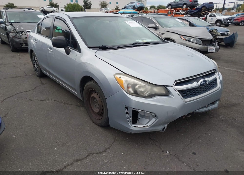 2013 SUBARU IMPREZA 2.0I VIN: JF1GJAA64DG011283
