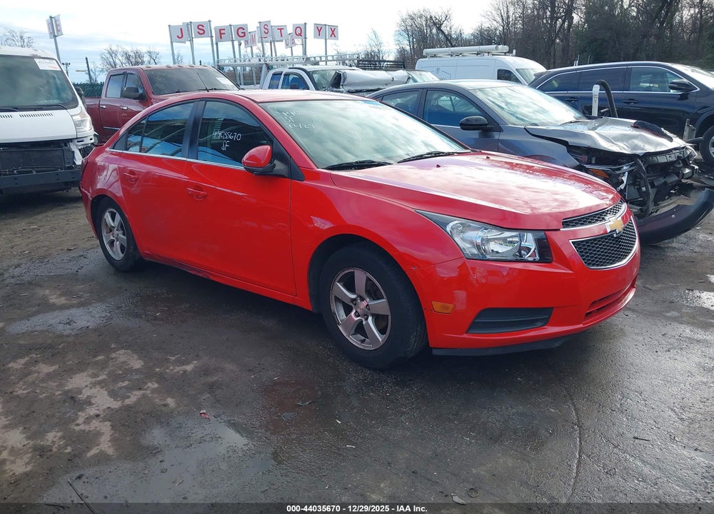 2014 CHEVROLET CRUZE 1LT AUTO VIN: 1G1PC5SB0E7135696
