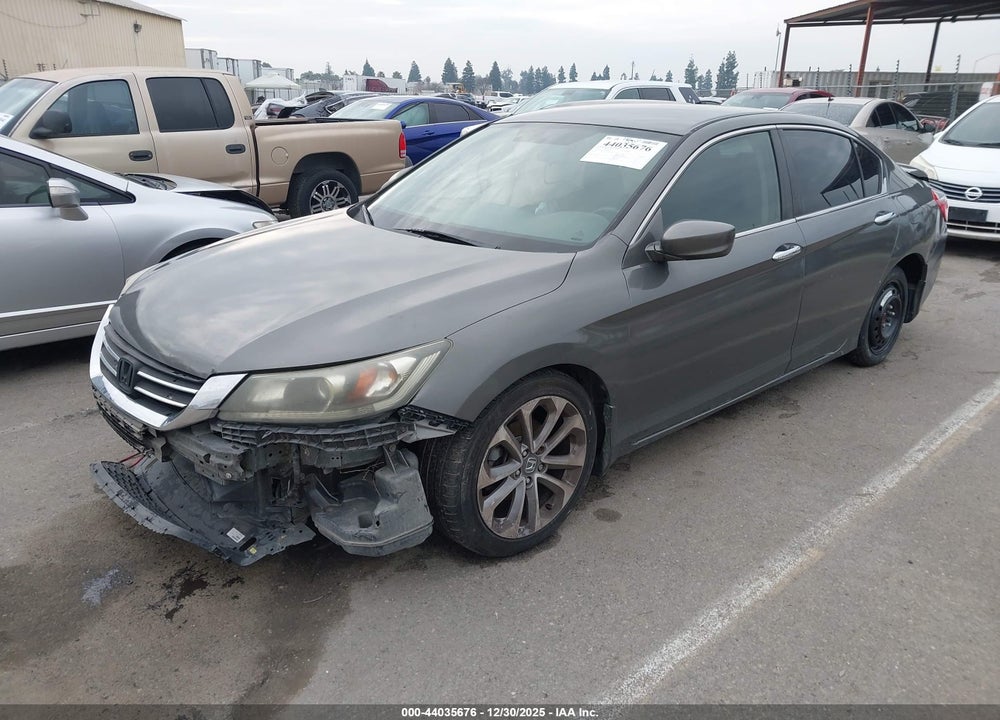 2013 HONDA ACCORD SPORT VIN: 1HGCR2F54DA086254