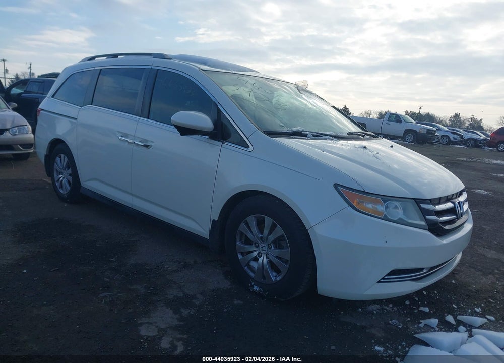 2017 HONDA ODYSSEY EX-L VIN: 5FNRL5H63HB001581