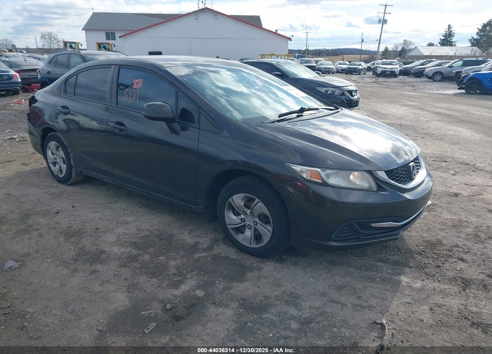 2013 HONDA CIVIC LX VIN: 19XFB2F59DE264771