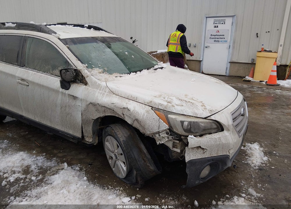 2016 SUBARU OUTBACK 2.5I PREMIUM VIN: 4S4BSACCXG3302687