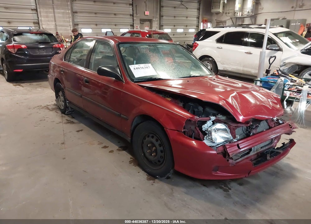 1999 HONDA CIVIC LX VIN: 1HGEJ6677XL054819