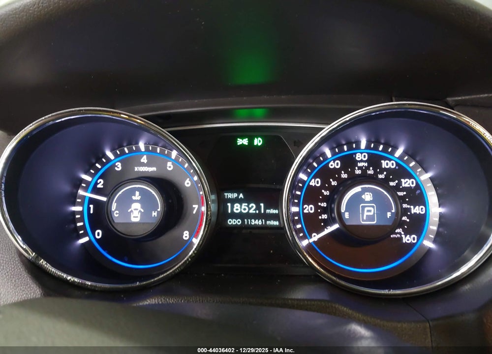2013 HYUNDAI SONATA GLS VIN: 5NPEB4AC0DH801651